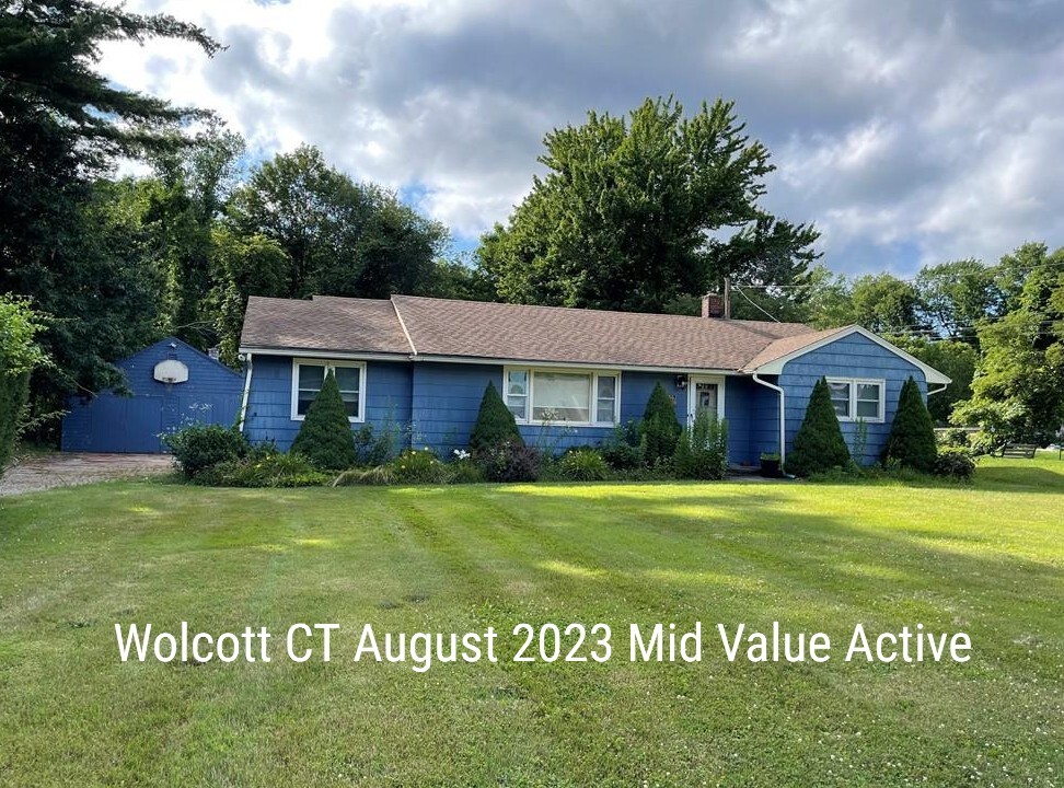 August 2023 Real Estate Sales Report for Wolcott CT